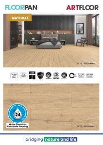 N16 NATURAL - Class 32 with 10 mm thickness grooves