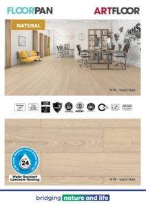 N18 NATURAL - Class 32 with 10 mm thickness grooves