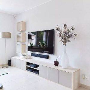 ترابيزة تليفزيون مع ارفف 45×300سم- SHR295