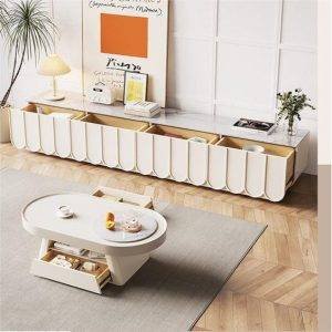 ترابيزة تليفزيون مع ترابيزة قهوة- LOG706