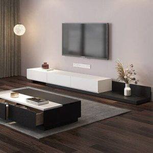 ترابيزة تليفزيون مع ترابيزة قهوة- NAG106