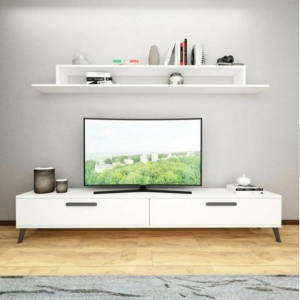 ترابيزة تليفزيون مع وحدة علوية 160×35سم - WM115