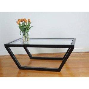 ترابيزة القهوة، شكل مربع، 45×70×70 سم - اسود