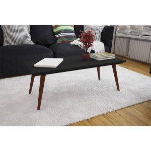 ترابيزة وسط خشب ام دي اف، 110x40x50 سم - اسود