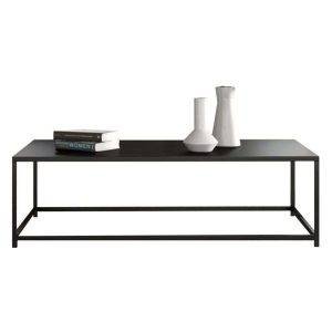 ترابيزة وسط مودرن معدن، 100×45×45 سم - اسود