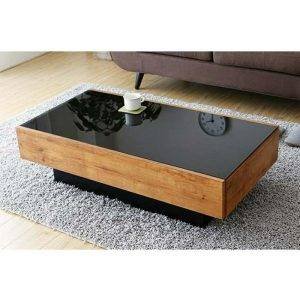 ترابيزه مودرن، ام دي اف اسباني 40×100×50 سم - خشبي اسود