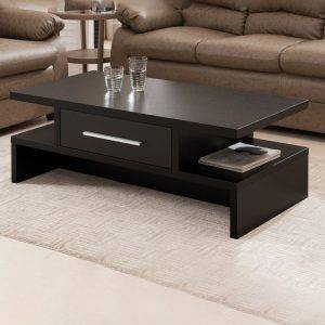 تربيزه مودرن، ام دي اف اسباني 120x60x40 سم - اسود