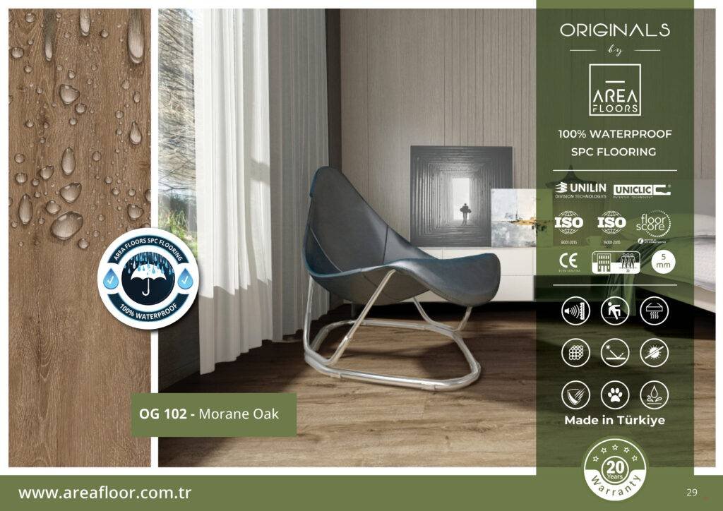 Areafloors Spc Flooring OG 102 - Morane Oak