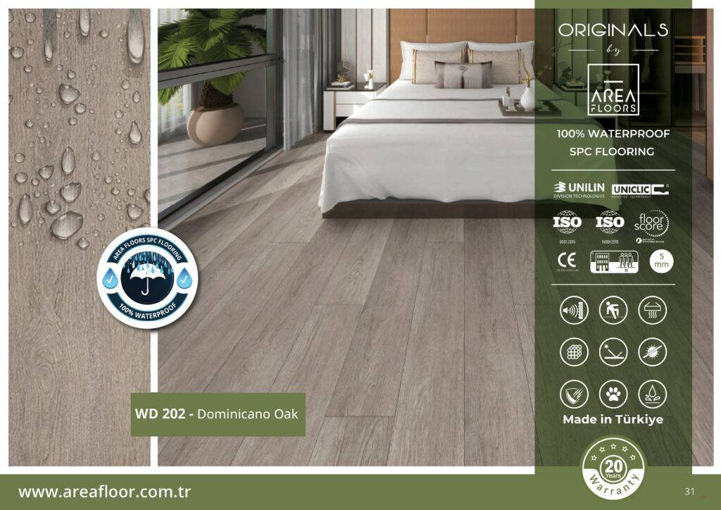 Areafloors Spc Flooring WD 202 - Dominicano Oak