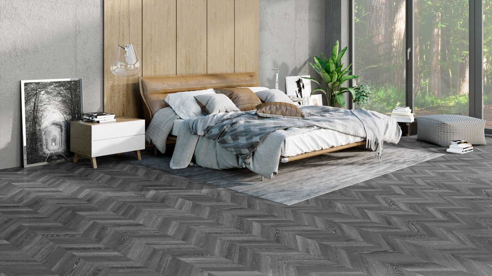 antrasitmacar.jpg ANTHRACITE FISHBONE - الصورة 1